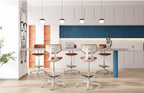 Black Medical-Grade Leather Lab Chairs - Model KS