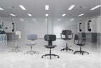 Black Polyurethane Lab Chair - Model LP