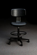 Black Polyurethane Lab Chair - Model LP