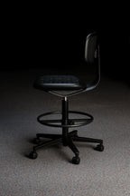 Black Polyurethane Lab Chair - Model LP