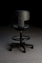 Black Polyurethane Lab Chair - Model LP
