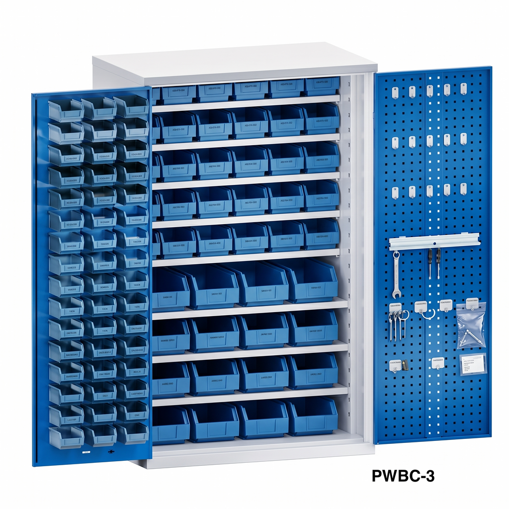 Bin Storage Cabinet