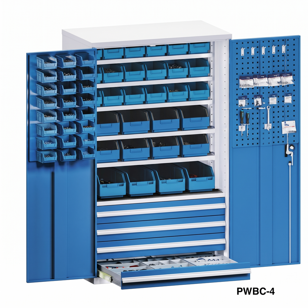 Bin Storage Cabinet
