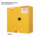 Flammable Storage Cabinet for Safe Chemical Storage