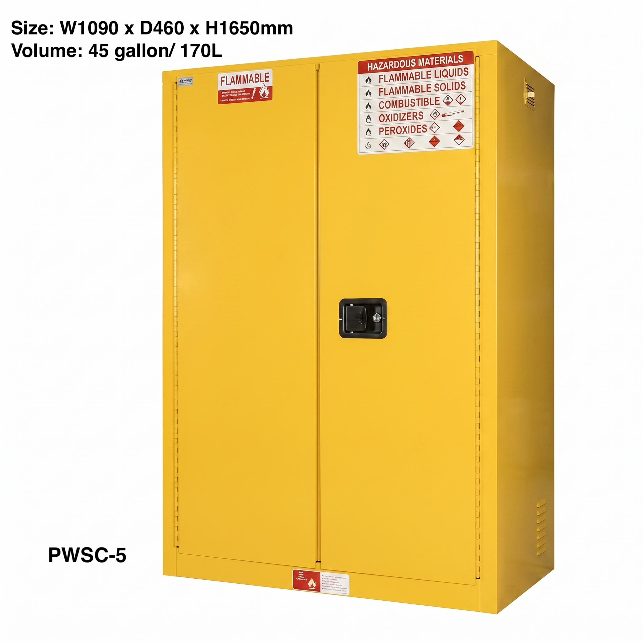 Flammable Storage Cabinet for Safe Chemical Storage