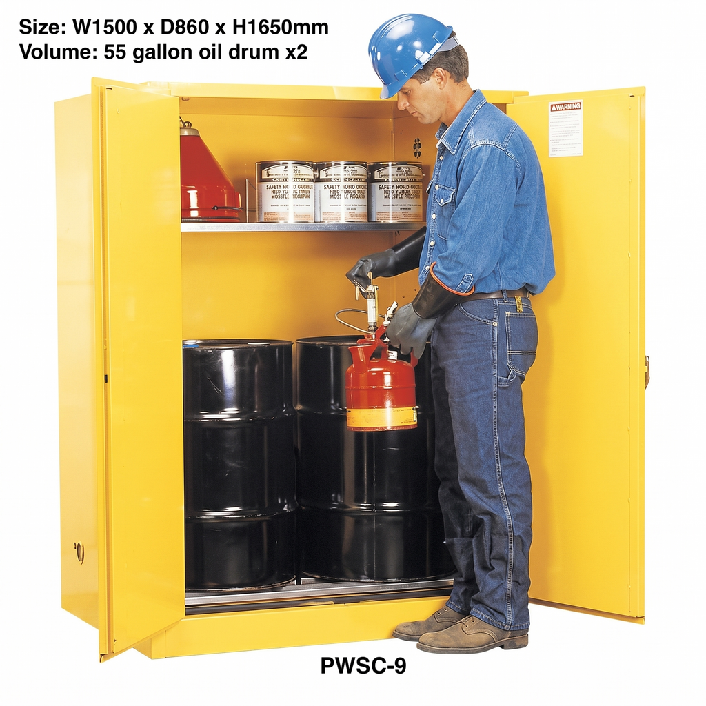 Flammable Storage Cabinet for Safe Chemical Storage