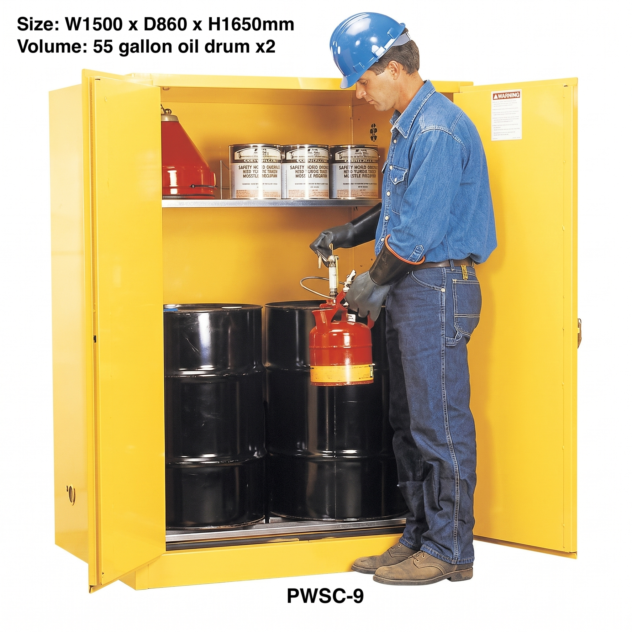 Flammable Storage Cabinet for Safe Chemical Storage