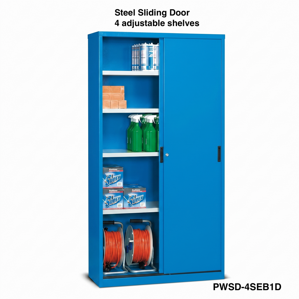 Sliding Door Storage Cabinet