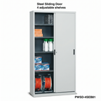 Sliding Door Storage Cabinet