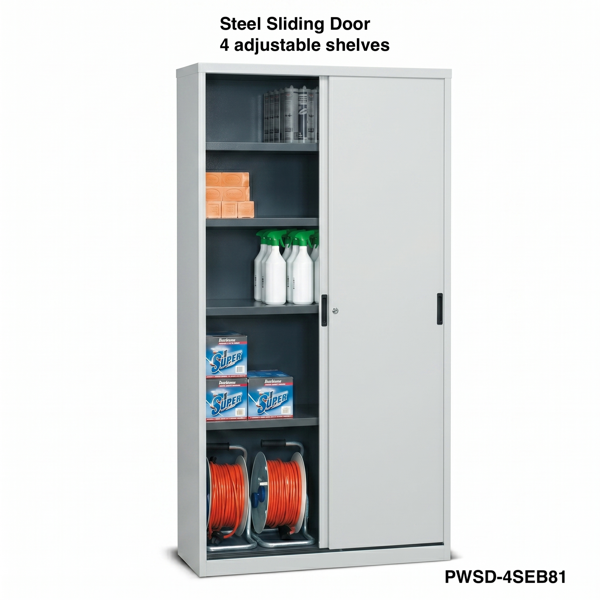 Sliding Door Storage Cabinet